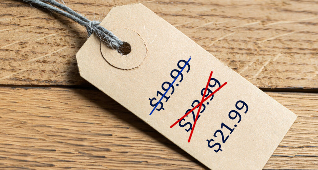 How to handle pricing strategy