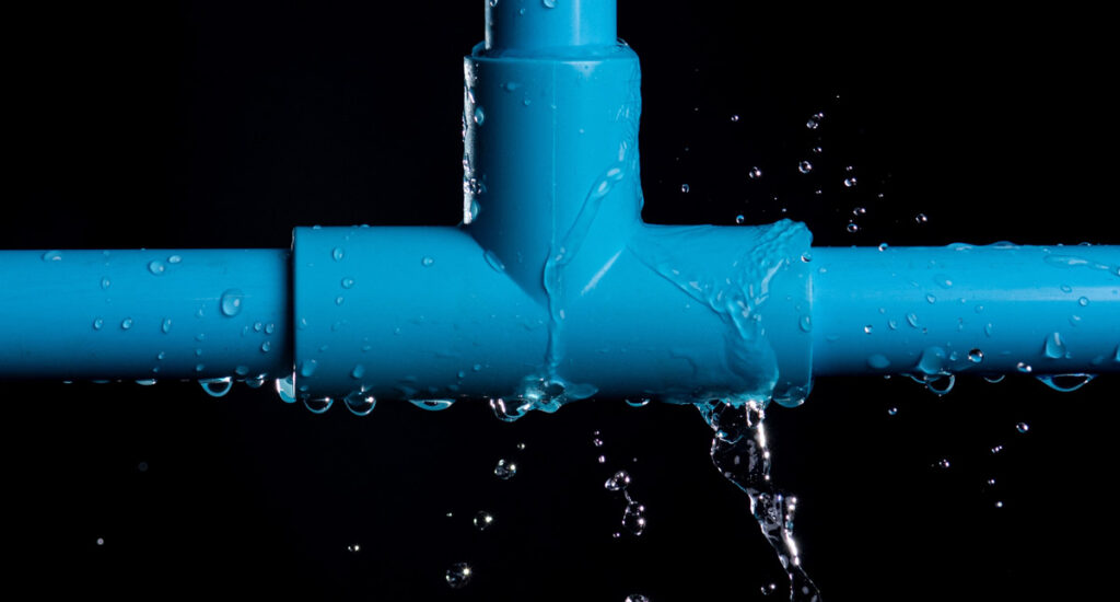 Leaking pipes